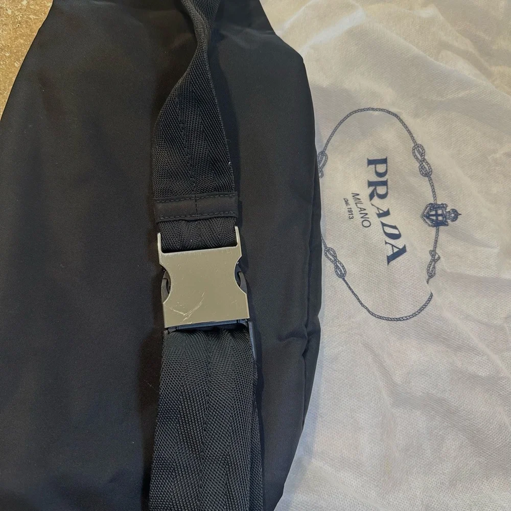 Prada Black Nylon Waist Bag - Picture 10 of 15